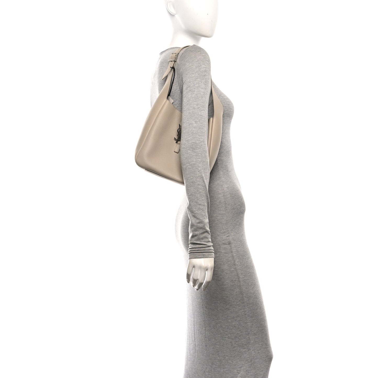 Smooth Calfskin Small Le 5 A 7 Soft Hobo Sea Salt