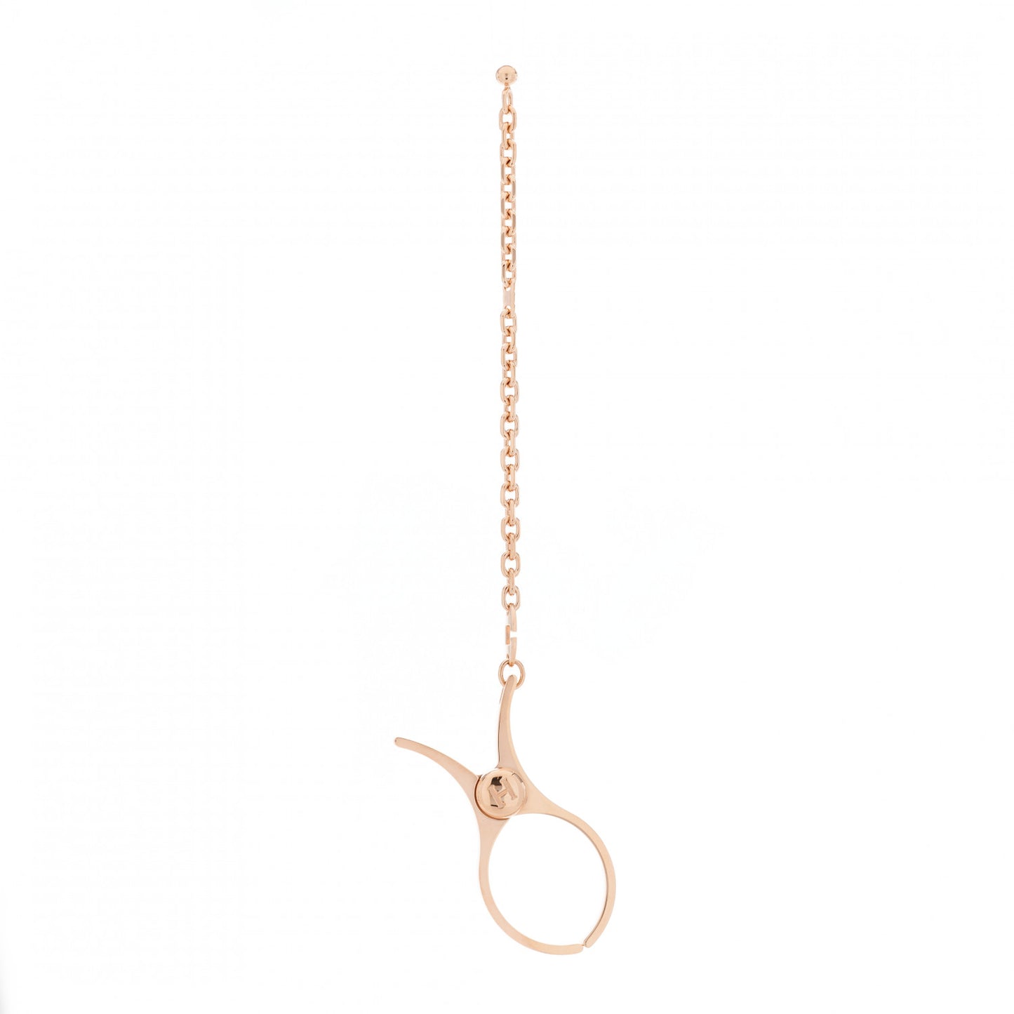 Permabrass Filou Glove Clip Rose Gold
