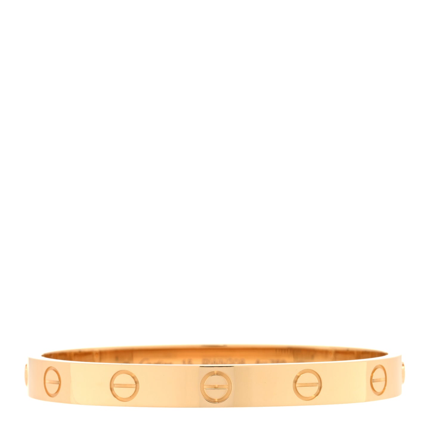 18K Yellow Gold LOVE Bracelet 15