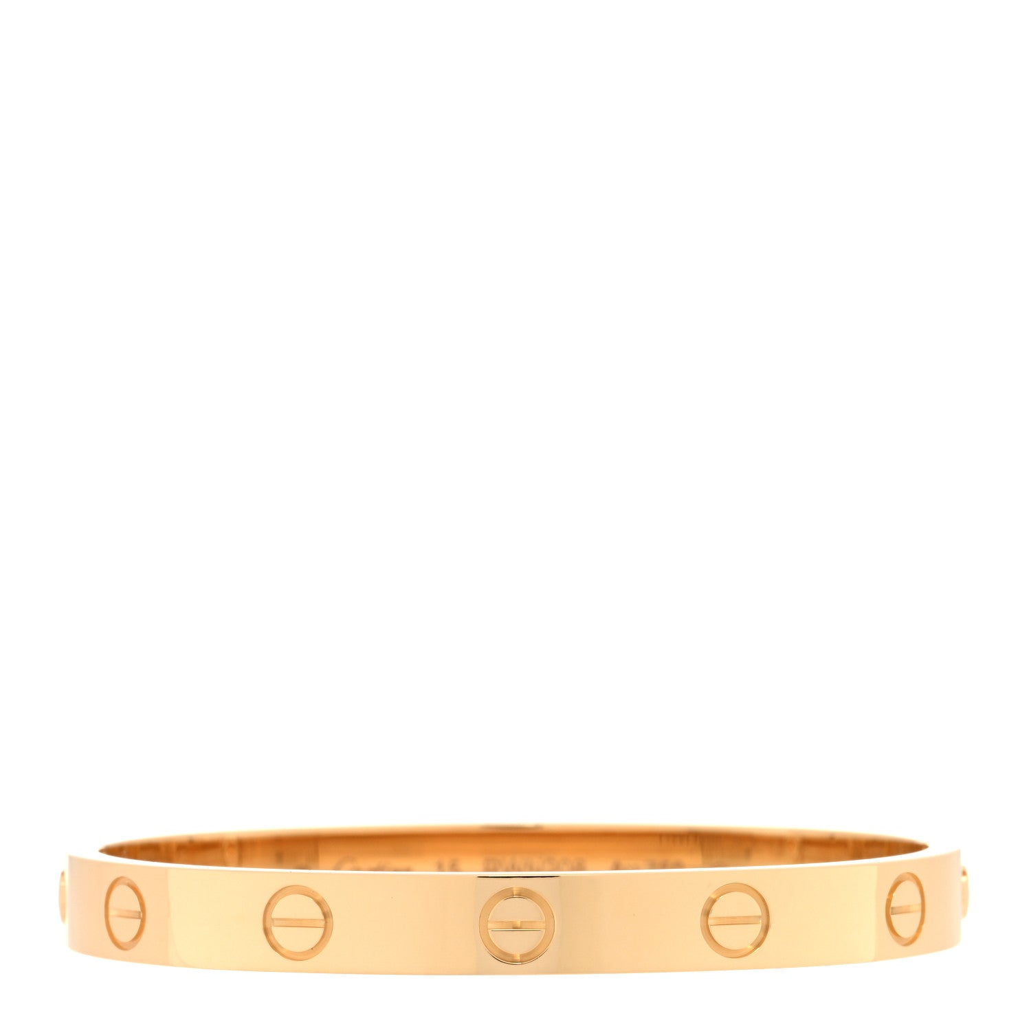 Cartier 18K Yellow Gold LOVE Bracelet 15 1 of 5