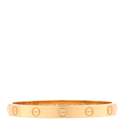 Cartier 18K Yellow Gold LOVE Bracelet 15 1 of 5