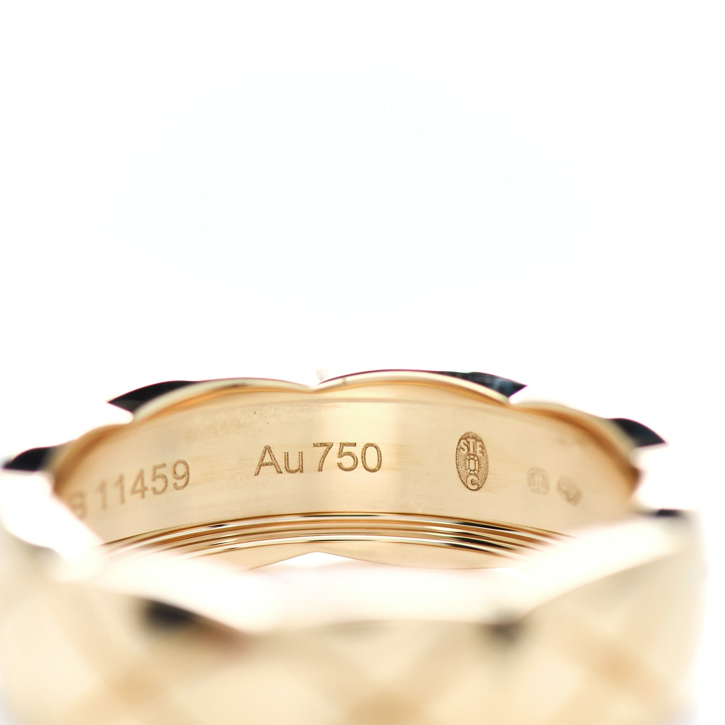 18K Yellow Gold Small Coco Crush Ring 57 8