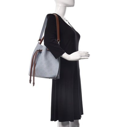 Louis Vuitton Mahina Girolata Blue Horizon Pumpkin 2 of 12