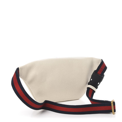 Gucci Grained Calfskin Small Logo Belt Bag White 3 of 10