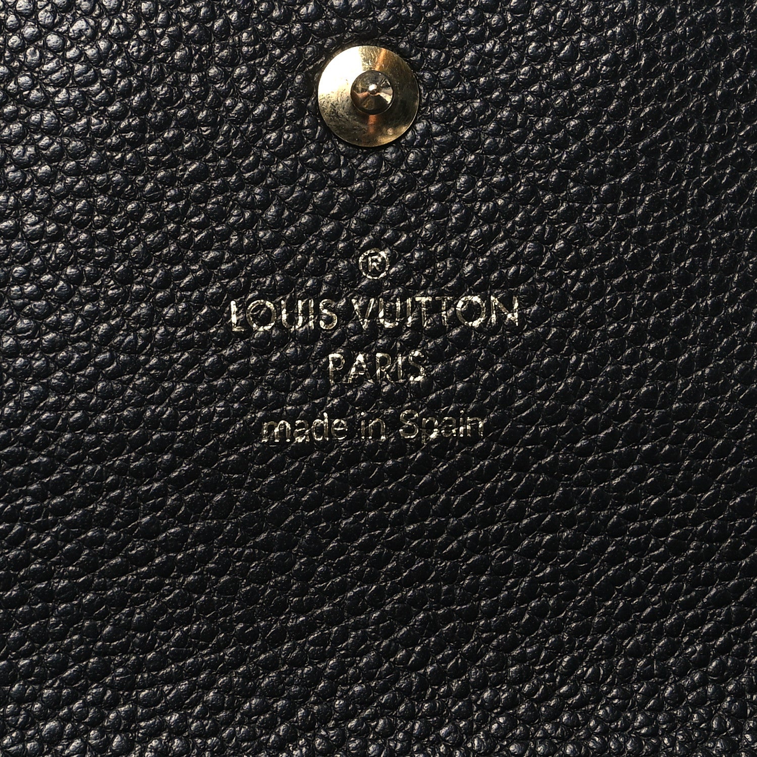 Louis Vuitton Empreinte Pont-Neuf Wallet Black 7 of 8