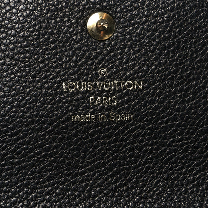 Louis Vuitton Empreinte Pont-Neuf Wallet Black 7 of 8