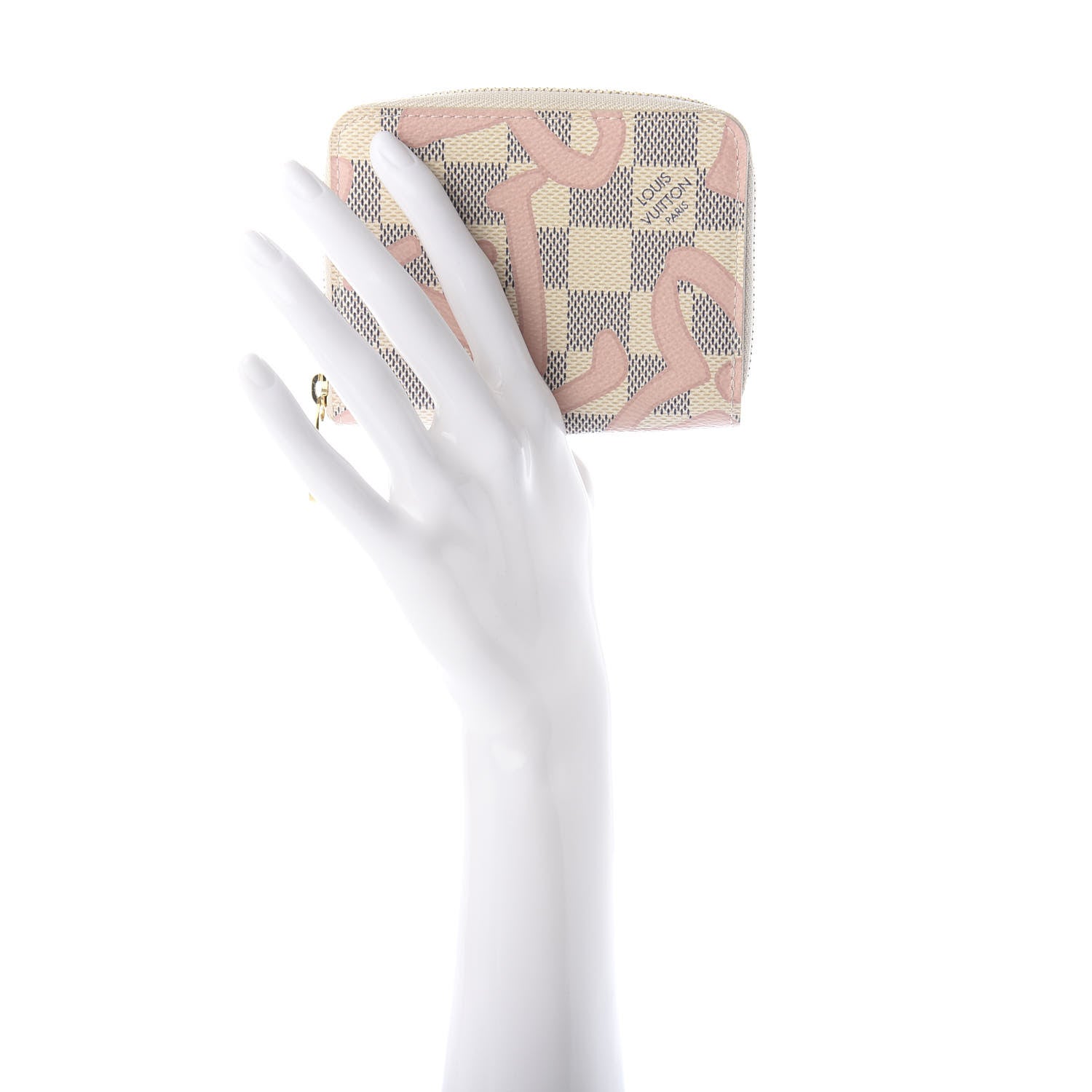 Louis Vuitton Damier Azur Tahitienne Zippy Coin Purse 2 of 8