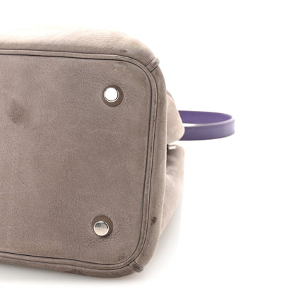 Christian Dior Suede Large Diorissimo Tote Purple 10 of 10