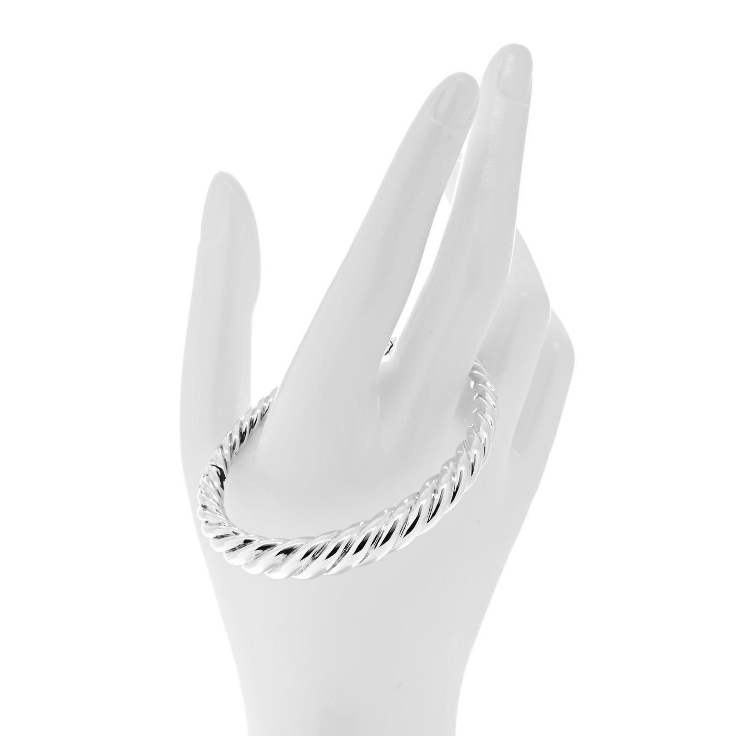 Sterling Silver 9.5mm Pure Form Cable Bracelet