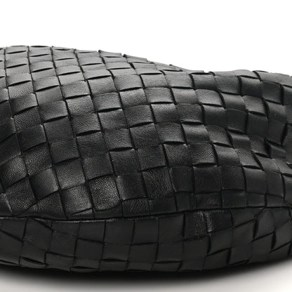 Bottega Veneta Nappa Intrecciato Teen Jodie Hobo Black 9 of 10