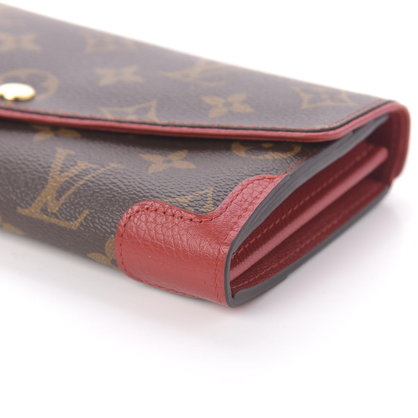 Monogram Sarah Retiro Wallet Cherry