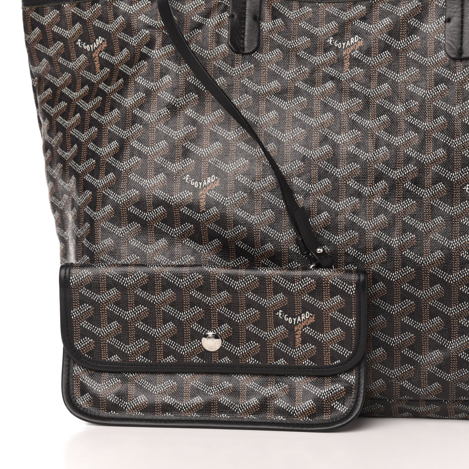 Goyard Goyardine Saint Louis PM Black 13 of 15