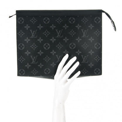 Louis Vuitton Monogram Eclipse Pochette Voyage MM 2 of 6