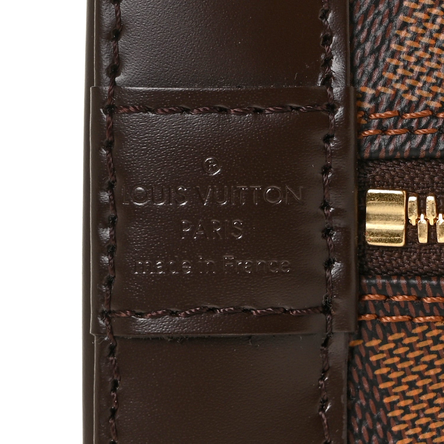 Louis Vuitton Damier Ebene Alma PM 6 of 8
