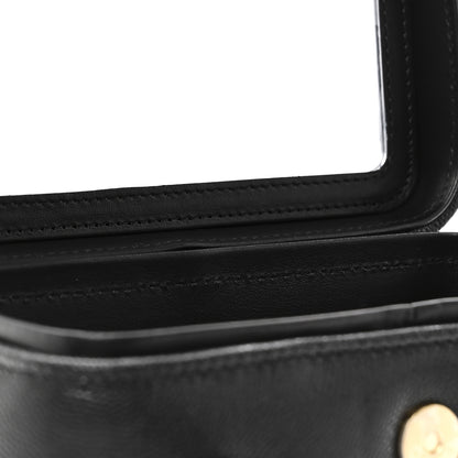 Chanel Shiny Caviar Preppy Coco Long Vanity With Strap Black 12 of 12
