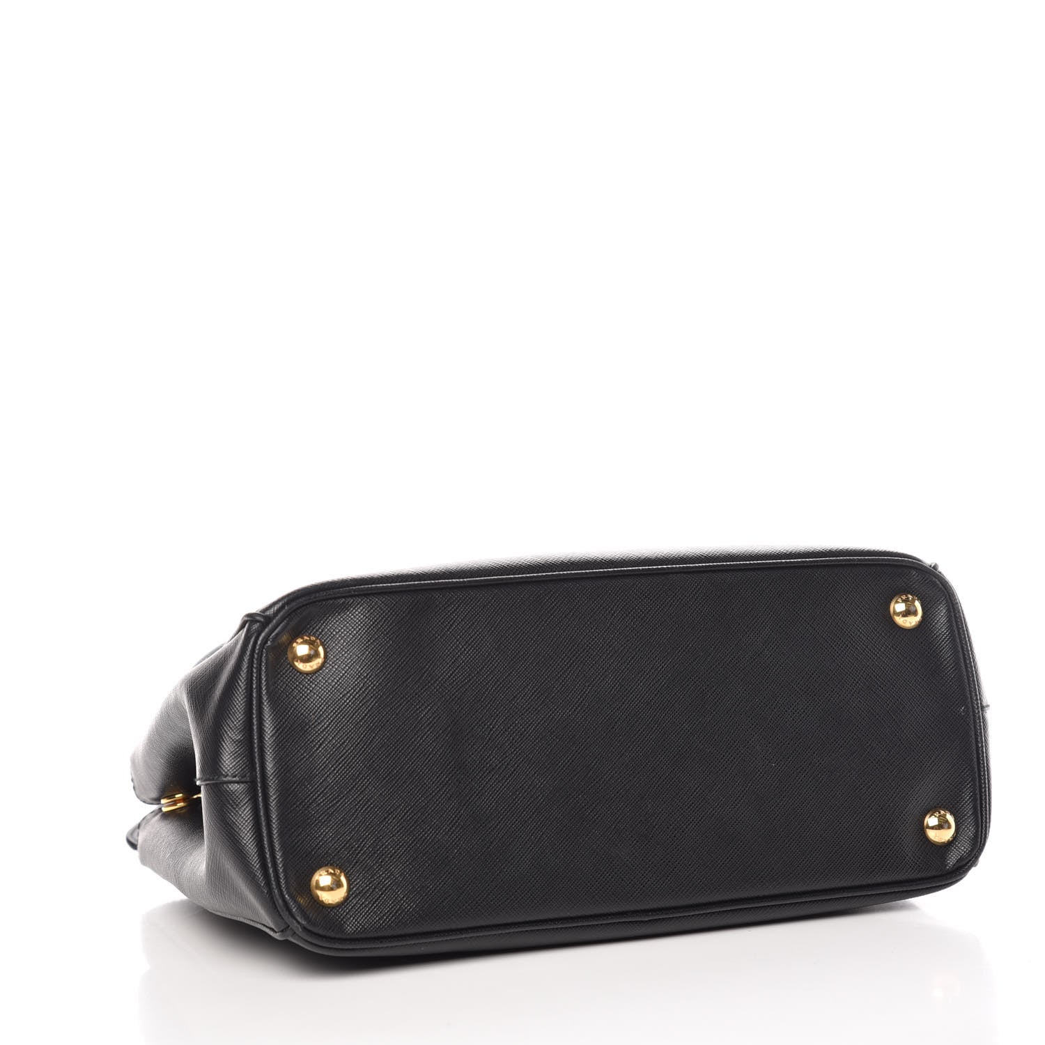 Prada Saffiano Small Galleria Double Zip Tote Black 4 of 16