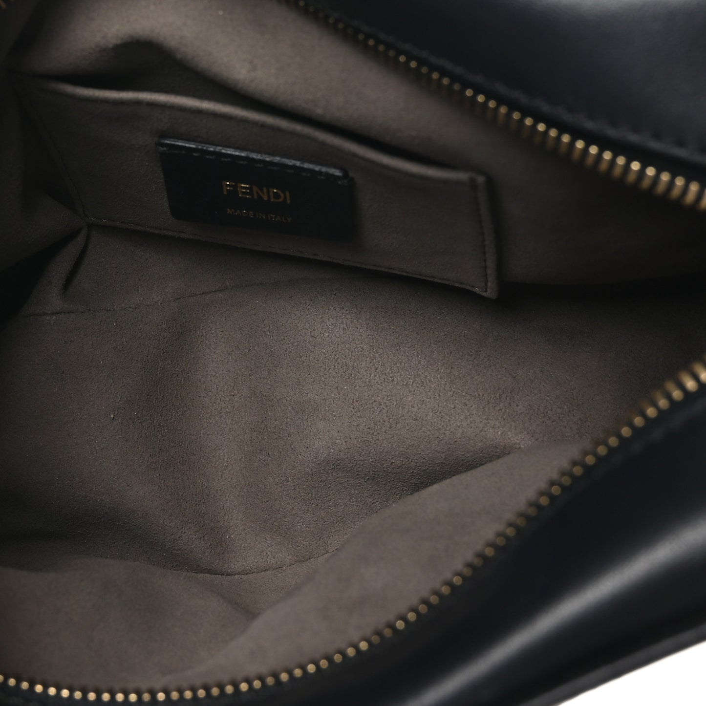 Vitello Century Opaco F is Fendi Camera Case Black