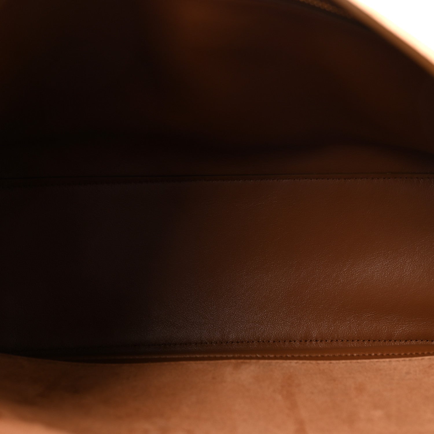 Chanel Suede Calfskin Small Souplissimo Maxi Flap Camel 5 of 10