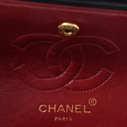 Chanel Lambskin Quilted Small Double Flap Bag Black 6 of 11