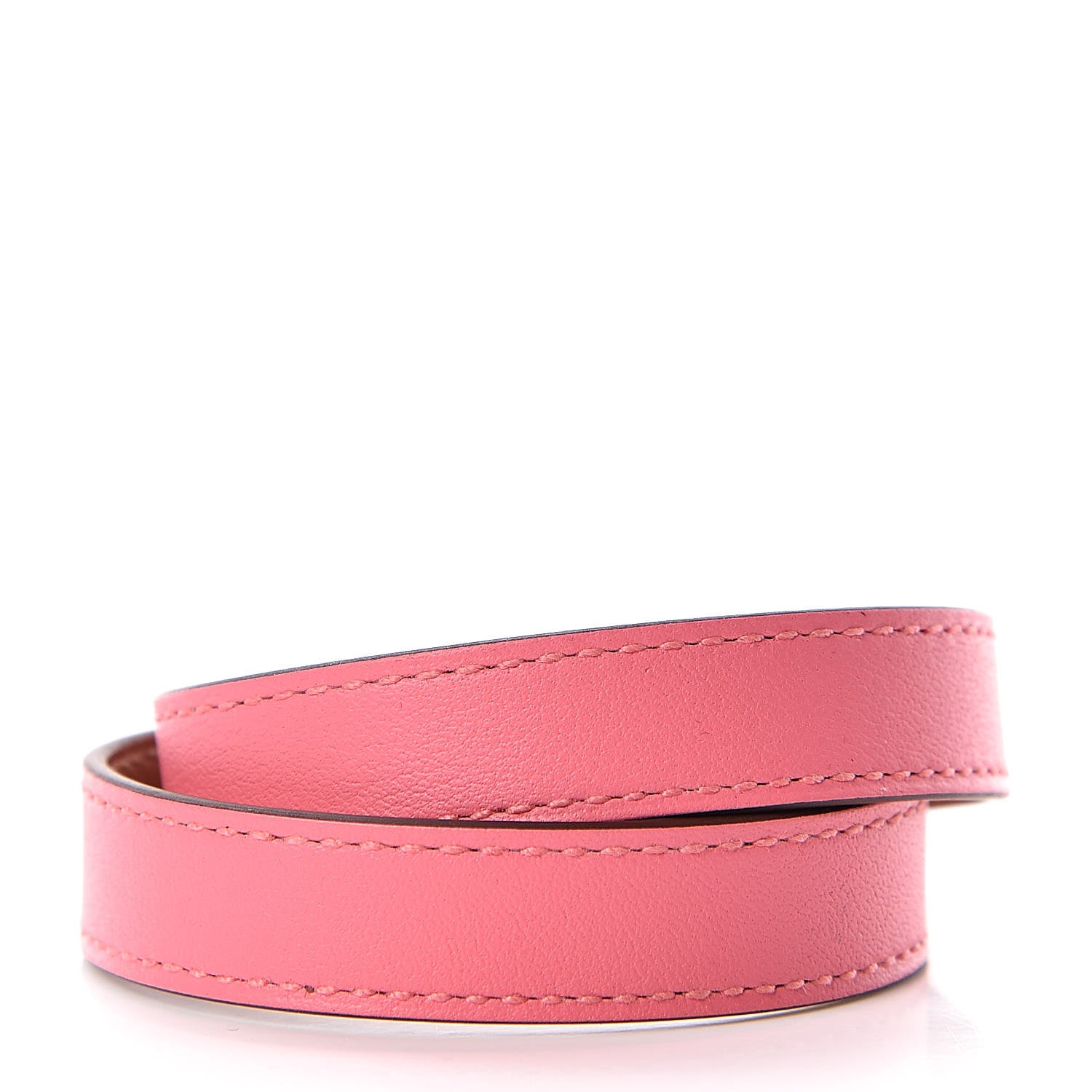 Hermes Swift Kelly Double Tour Bracelet S Rose Azalee 3 of 5