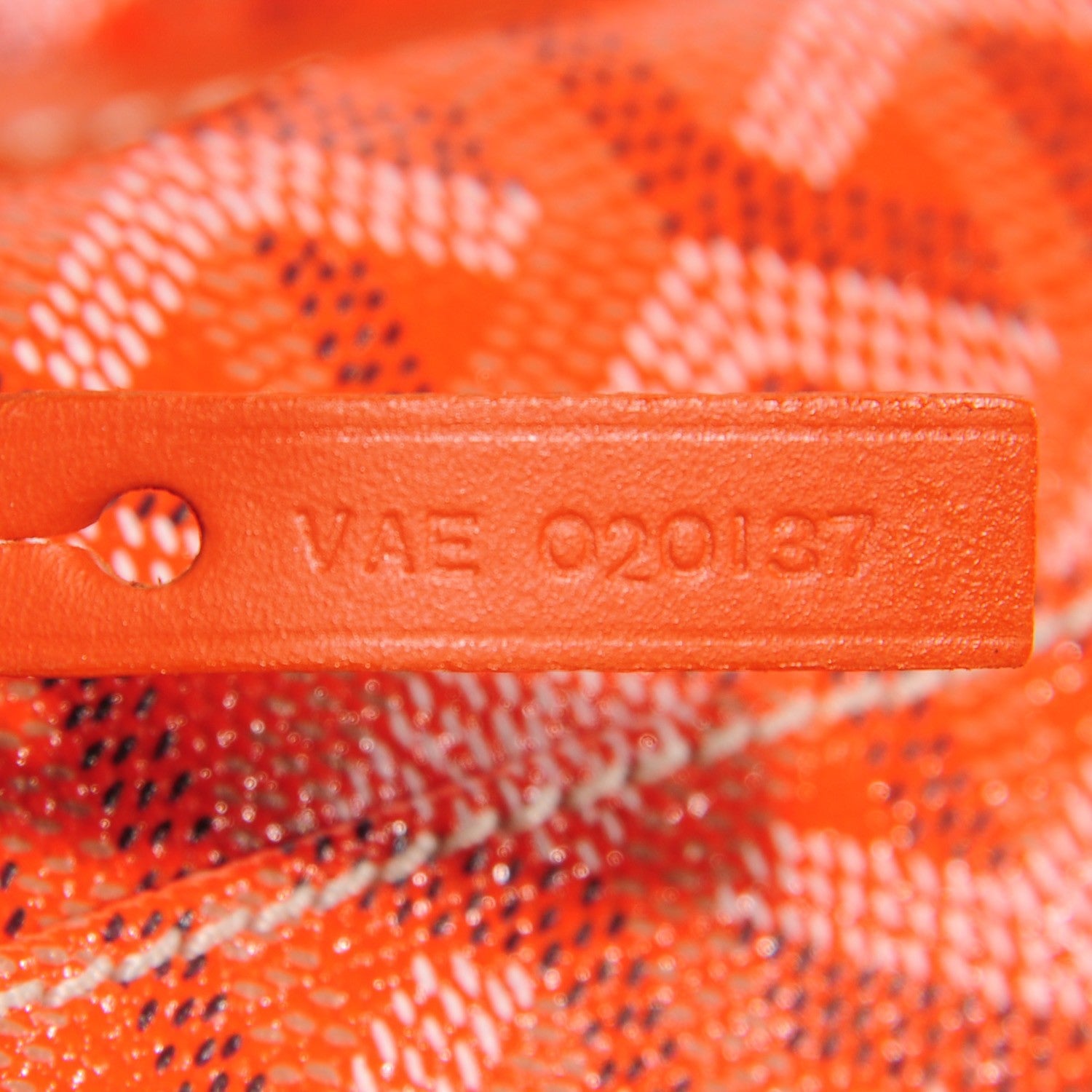 Goyard Goyardine Saint Louis GM Orange 7 of 8