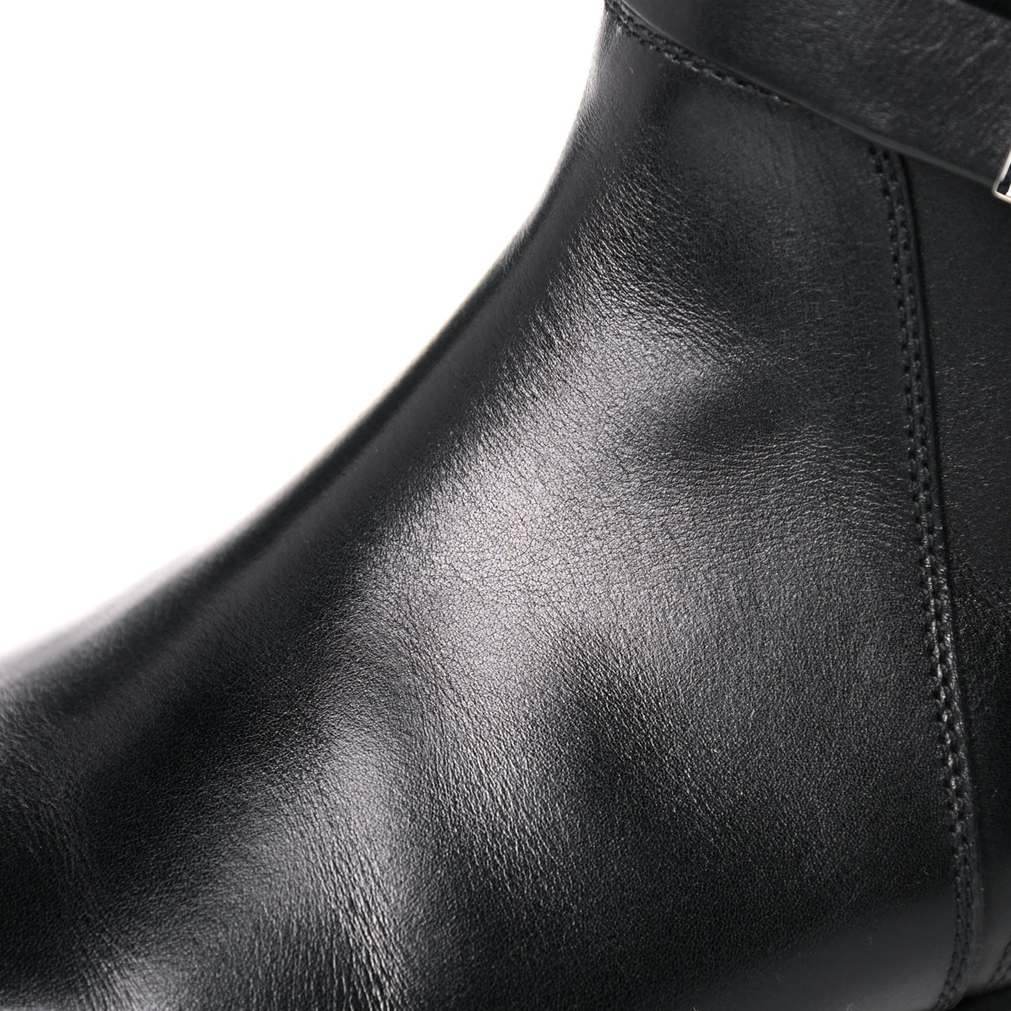 Calfskin Neo Low Boots 36.5 Black