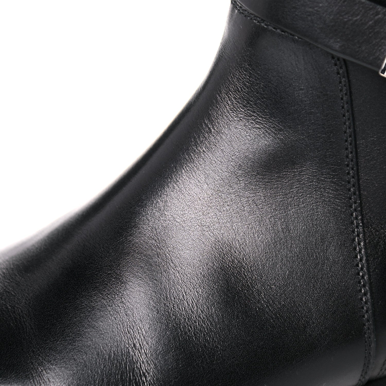 Hermes Calfskin Neo Low Boots 36.5 Black 9 of 11