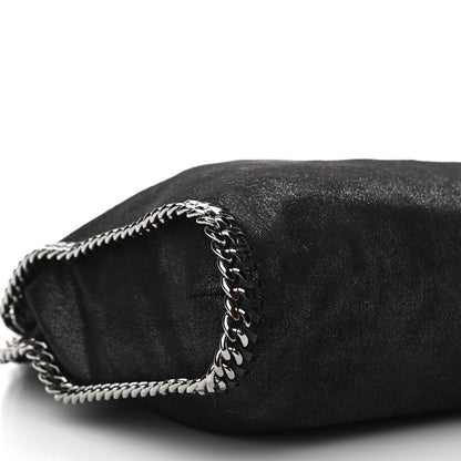 Stella McCartney Shaggy Deer Falabella Fold Over Tote Black 8 of 9