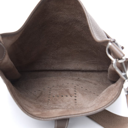 Hermes Taurillon Clemence Evelyne III PM Etoupe 5 of 14