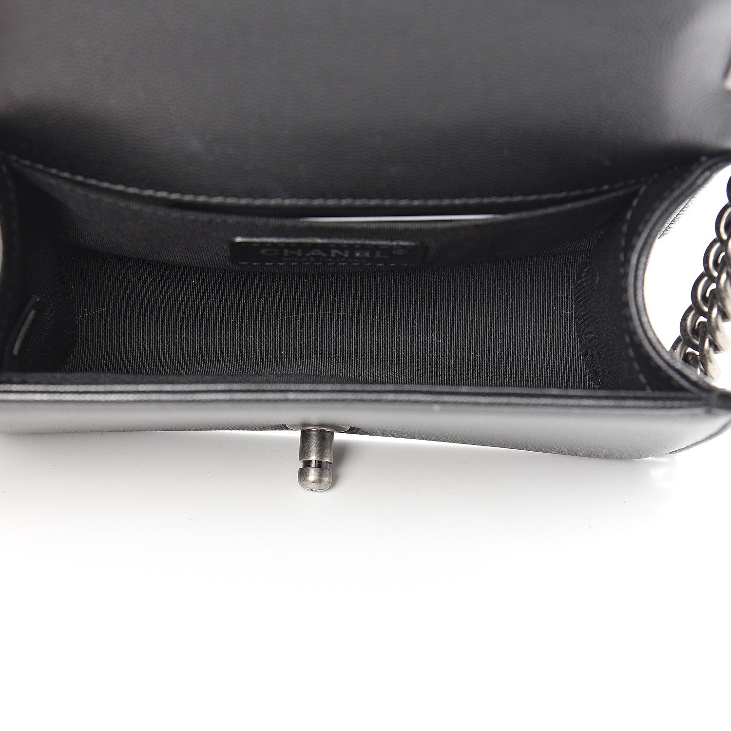 Chanel Caviar Quilted Small Boy Flap Black 5 of 11