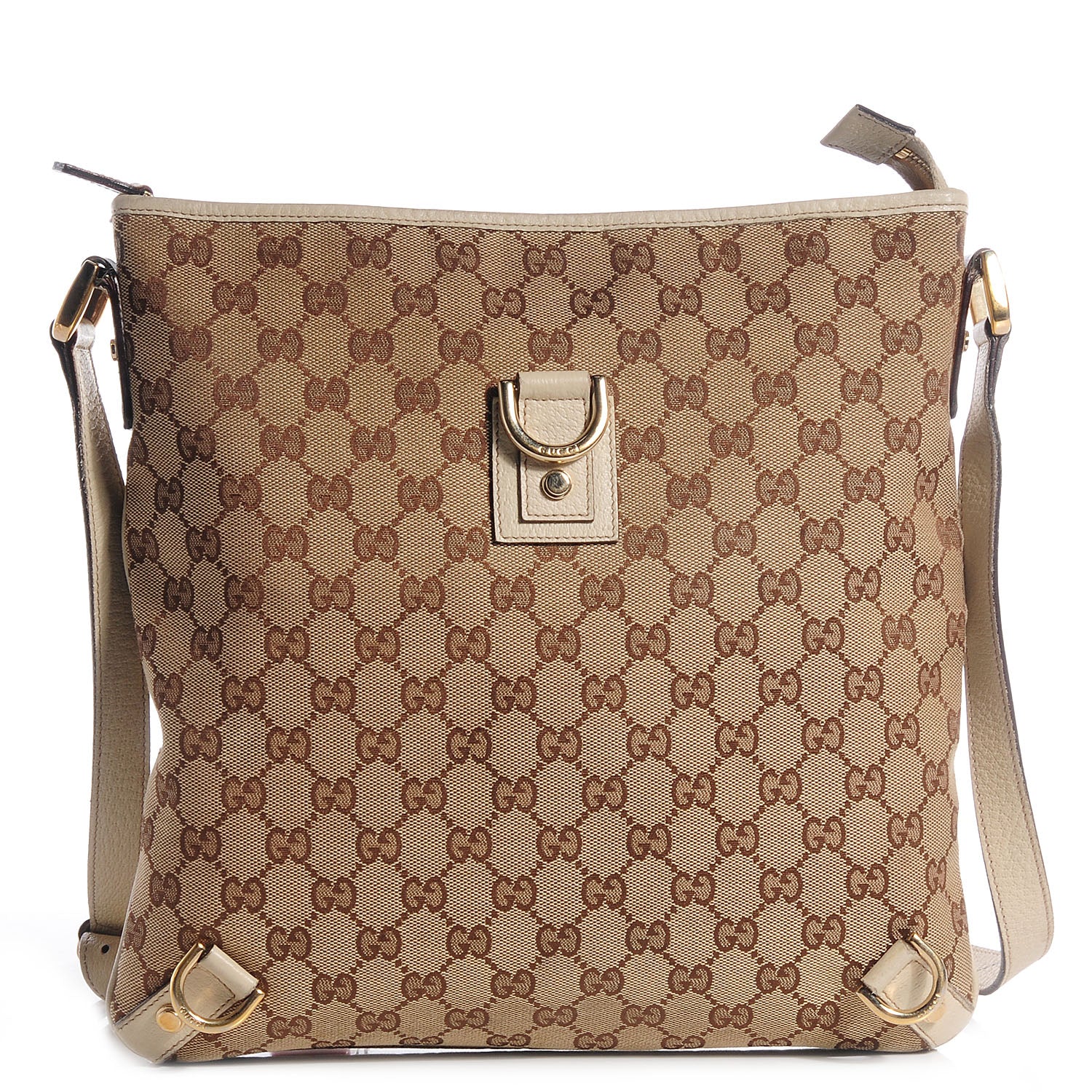 Gucci Monogram Abbey Messenger Bag Off White 1 of 9
