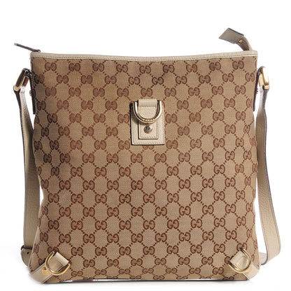 Gucci Monogram Abbey Messenger Bag Off White 1 of 9