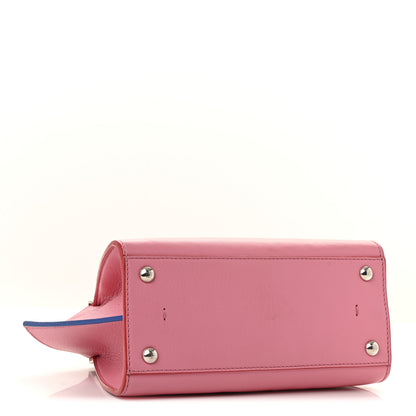 Fendi Vitello Dolce Mini 3jours Tote Pink 4 of 14