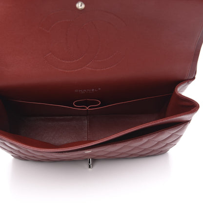Chanel Caviar Quilted Maxi Double Flap Red 5 of 14
