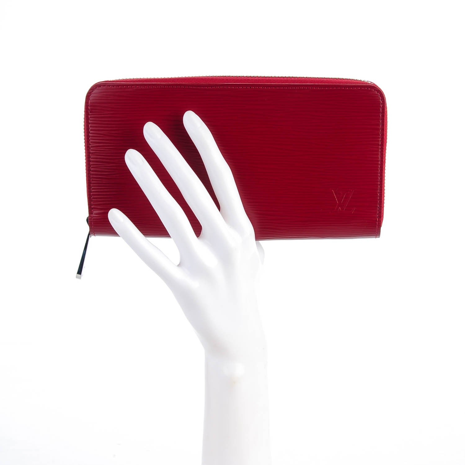 Louis Vuitton Epi Zippy Wallet Carmine 2 of 7
