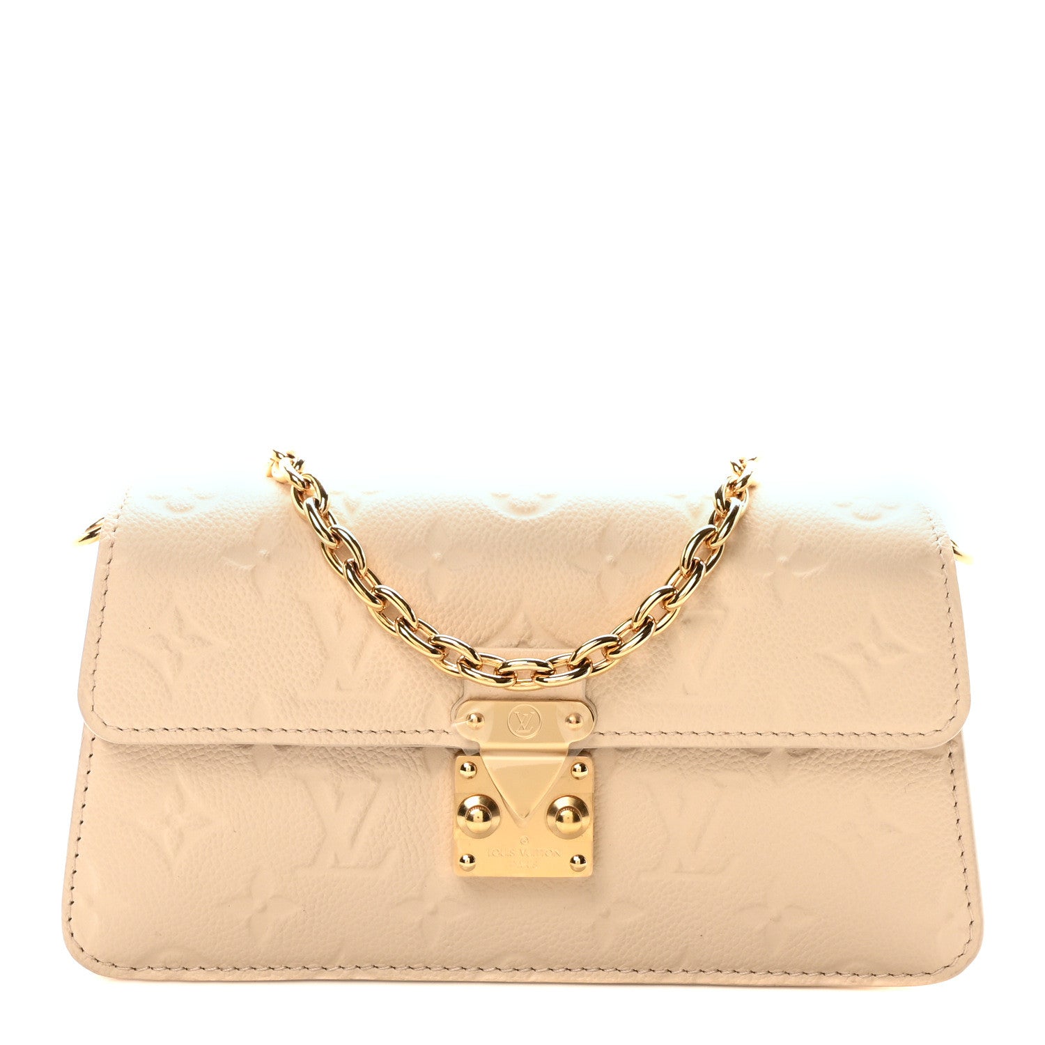 Louis Vuitton Empreinte Metis Wallet On Chain Cream 1 of 9