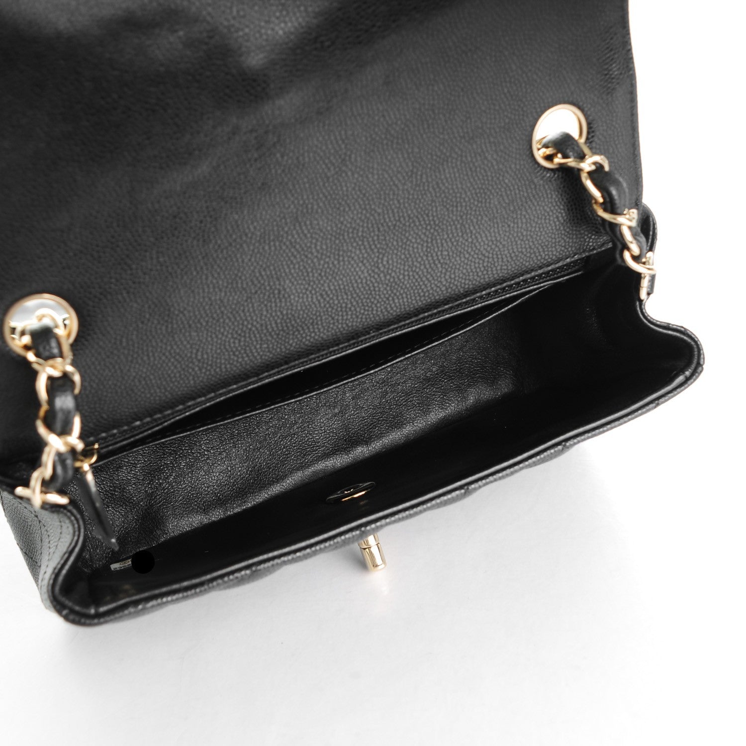 Chanel Caviar Quilted Mini Rectangular Flap Black 5 of 8