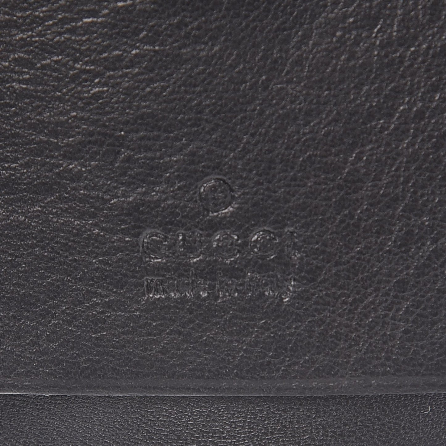 Guccissima 6 Key Holder Case Black