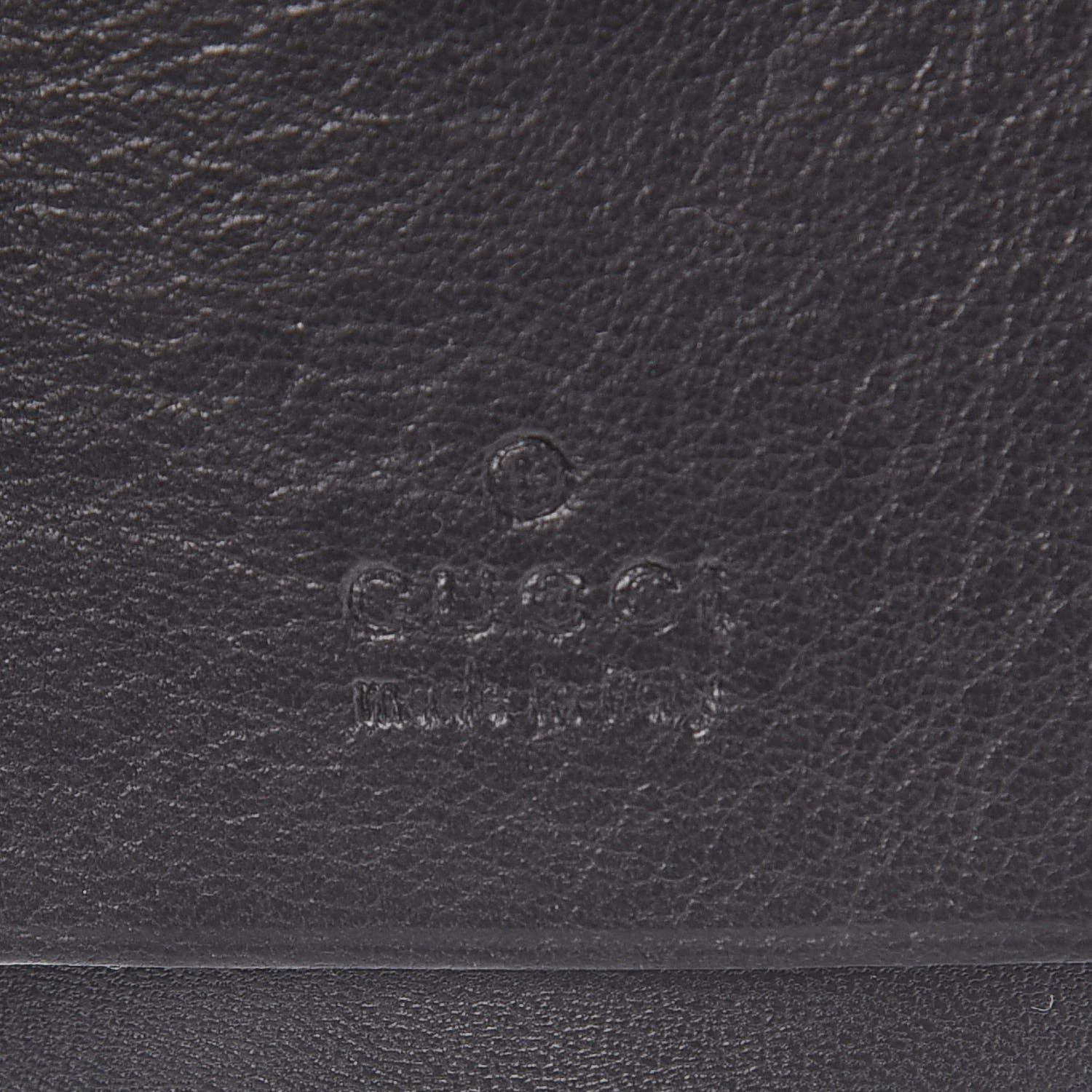 Gucci Guccissima 6 Key Holder Case Black 6 of 7