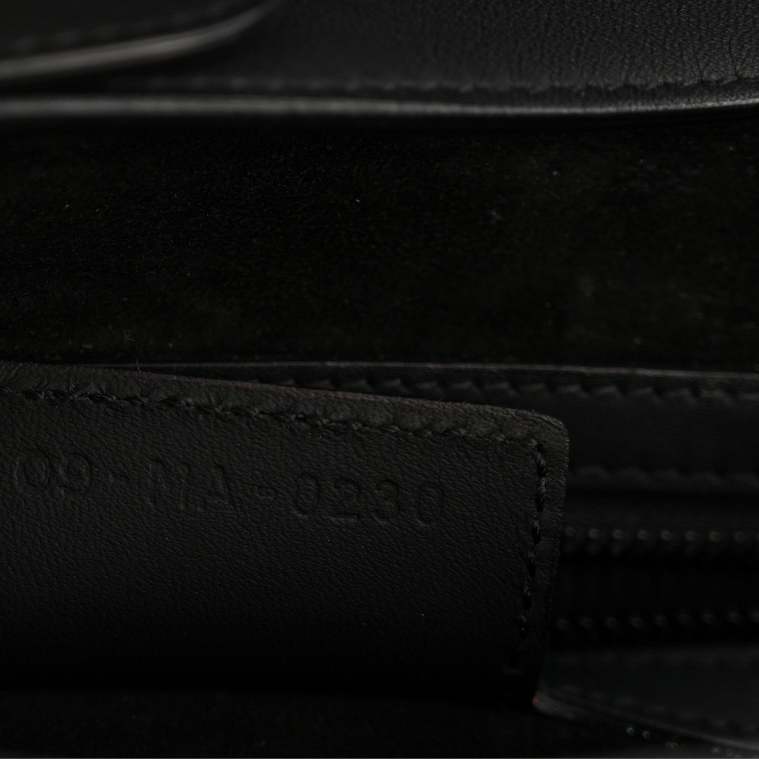 Christian Dior Ultra Matte Calfskin Saddle Bag Black 7 of 13