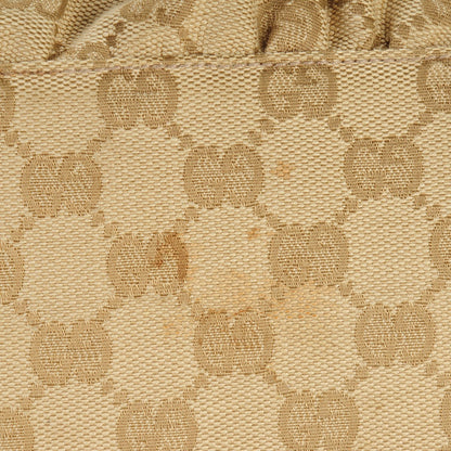 Gucci Monogram Large D Gold Hobo Gold 6 of 9