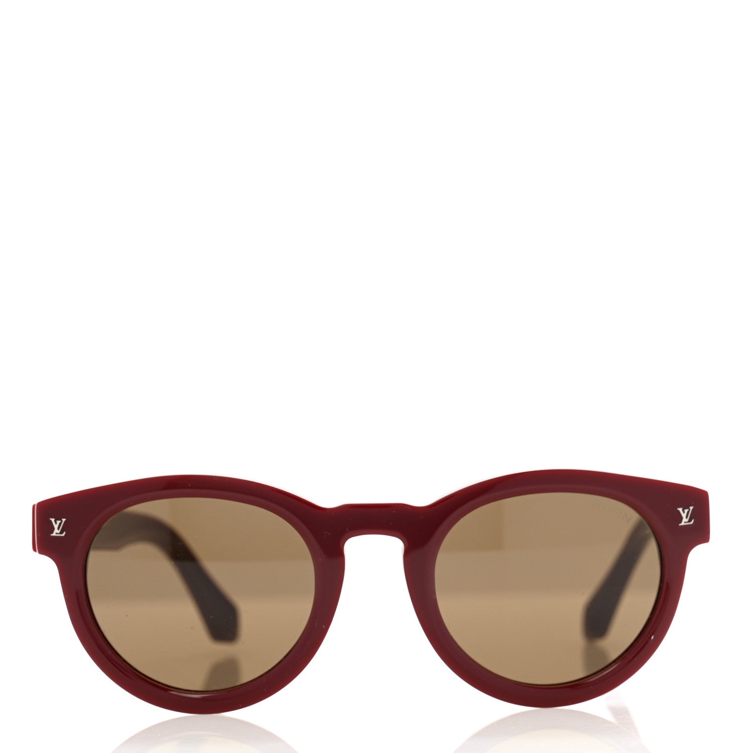 Louis Vuitton Acetate Urban Round Sunglasses Z2083W Red 2 of 7