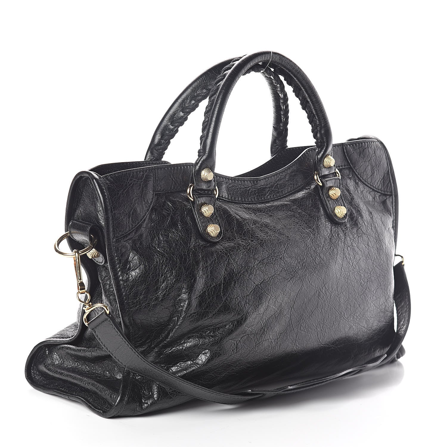 Balenciaga Agneau Giant 12 Gold Hardware City Black 3 of 9