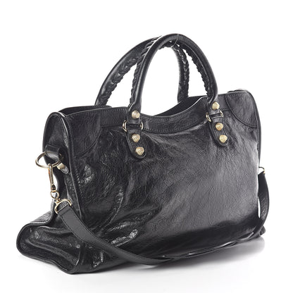 Balenciaga Agneau Giant 12 Gold Hardware City Black 3 of 9