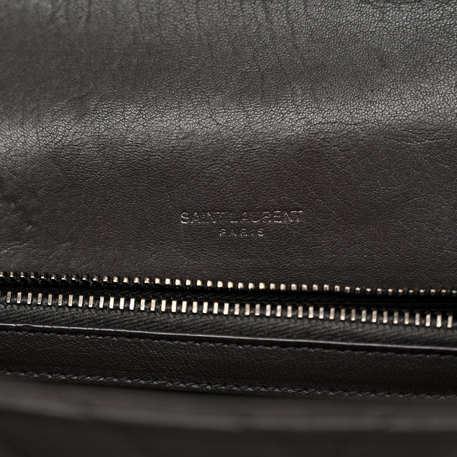 Saint Laurent Sheepskin Matelasse Chevron Monogram Medium College Bag 6 of 12