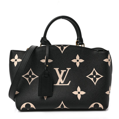 Louis Vuitton Empreinte Monogram Giant Petit Palais Black Beige 1 of 7