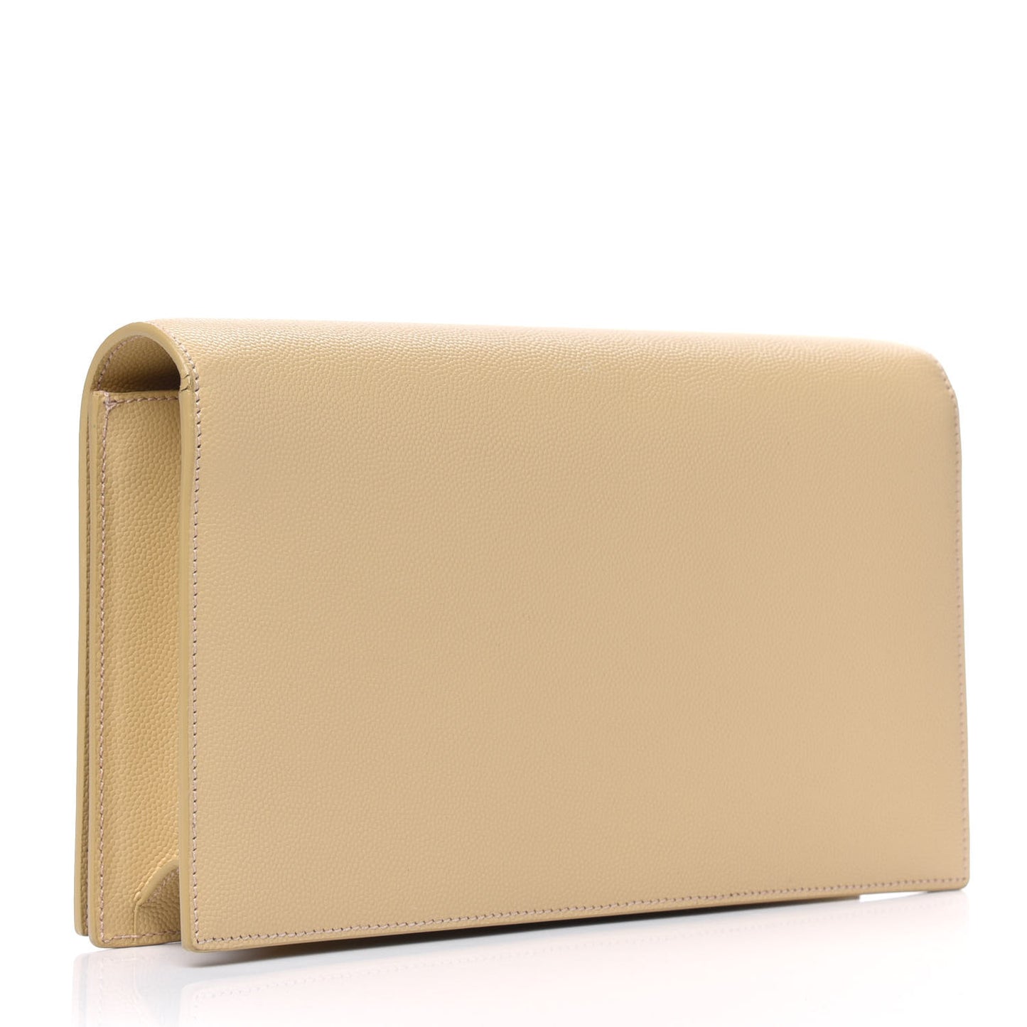 Grain De Poudre Classic Kate Monogram Clutch Nude Powder