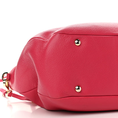 Jimmy Choo Grainy Calf Rania Cherry 10 of 11
