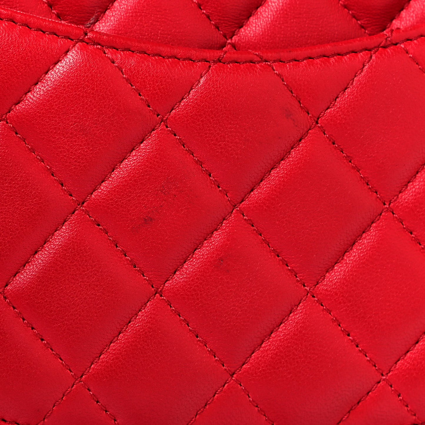 Lambskin Quilted Large Urban Spirit Backpack Red