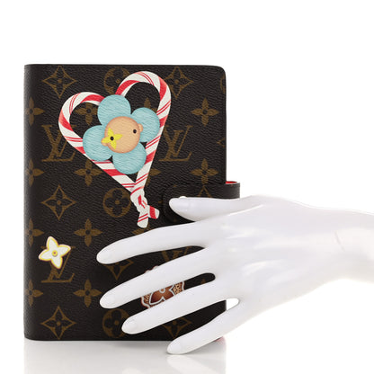 Louis Vuitton Monogram 2024 Christmas Animation Candy Factory Medium Ring Agenda Cover 2 of 6